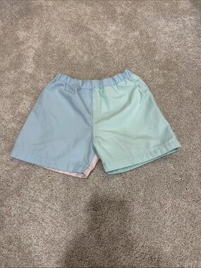 The Beaufort Bonnet Company Pastel Sheffield Shorts - Pink & Light Blue & Mint